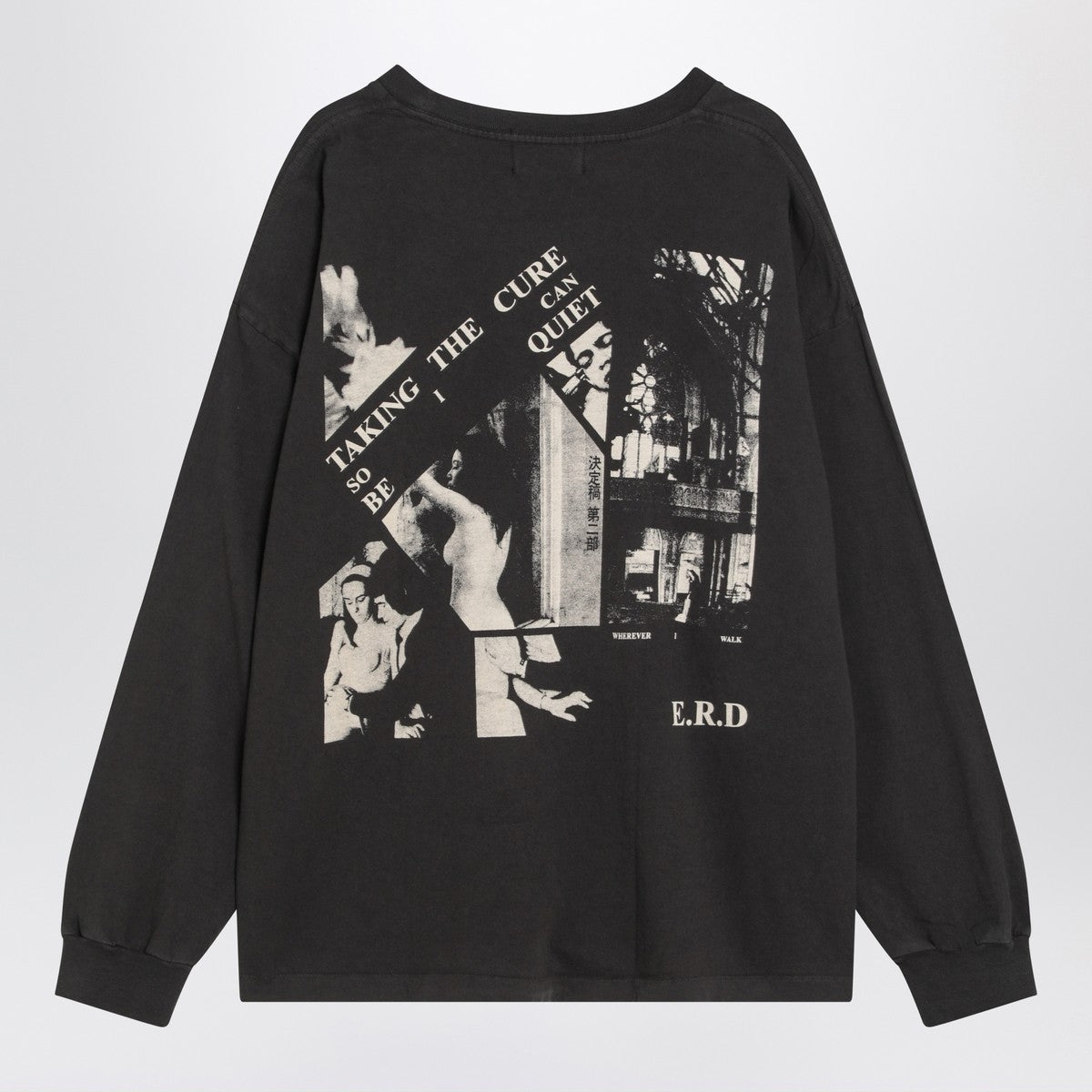 Enfants Riches Déprimés Taking the Cure black vintage-effect T-shirt Enfants Riches Déprimés