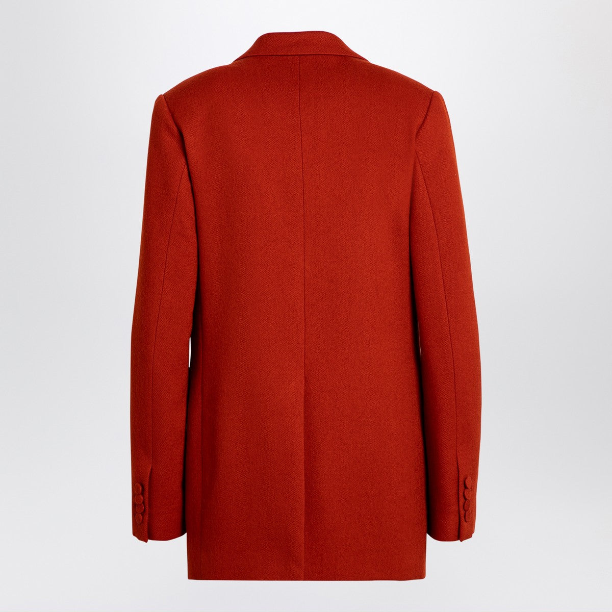 Dries Van Noten Red single-breasted jacket in wool Dries Van Noten
