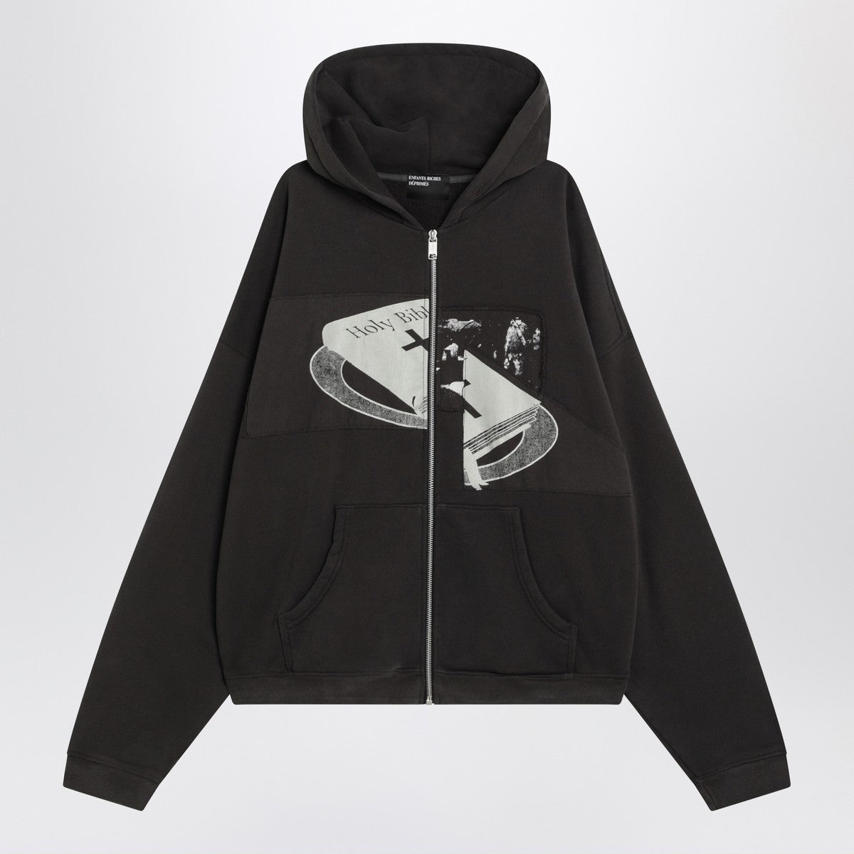 Enfants Riches Déprimés Holy Bible Assemblage black vintage-effect sweatshirt Enfants Riches Déprimés