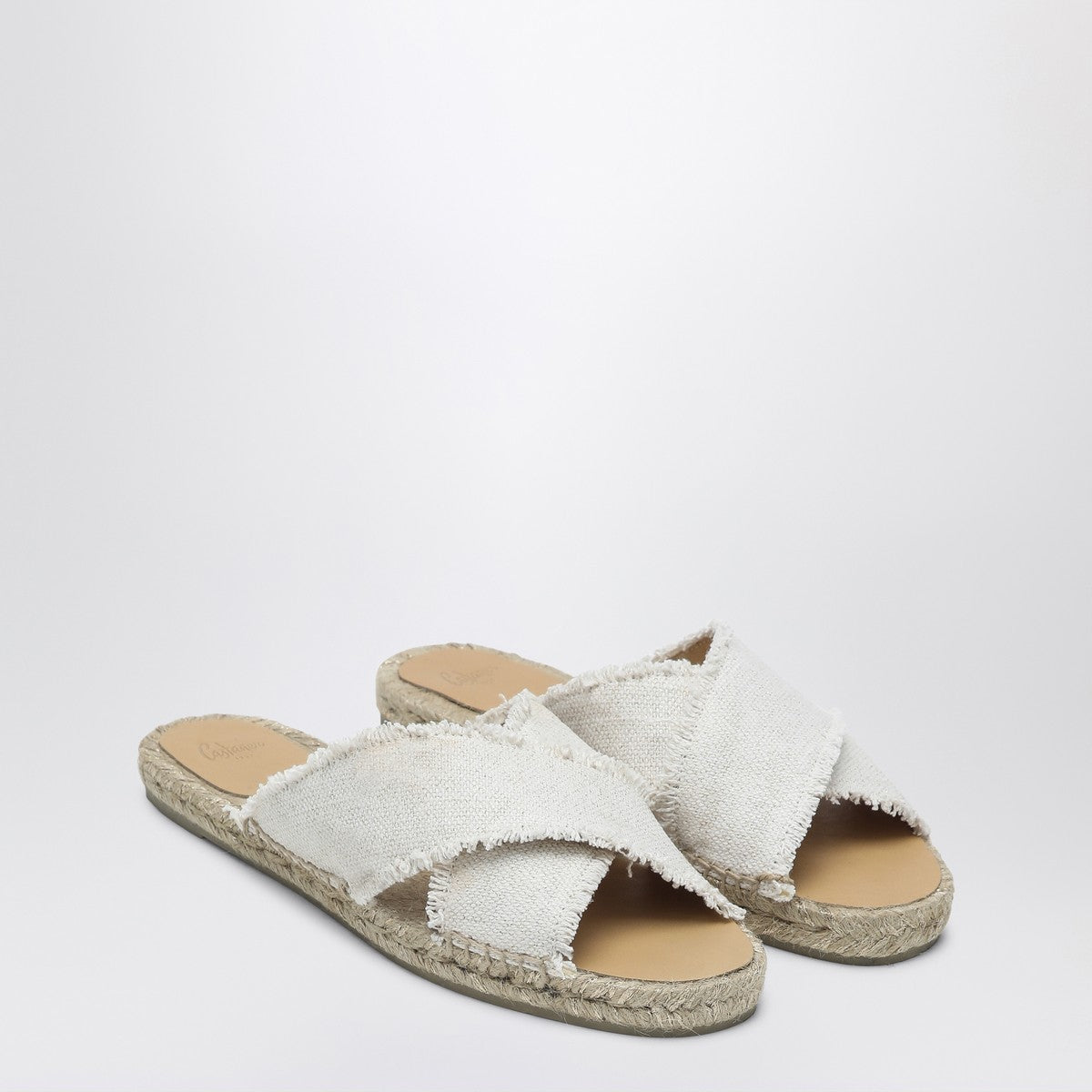 Castañer White Palmera slip-on Castañer