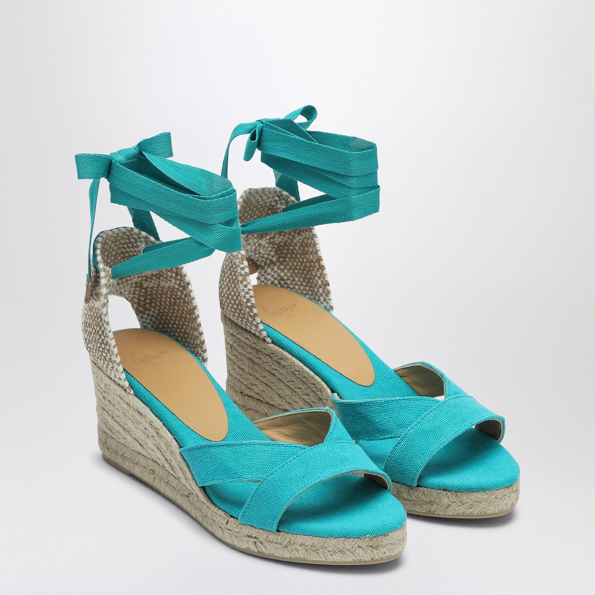 Castañer Bailey aquamarine espadrilles Castañer