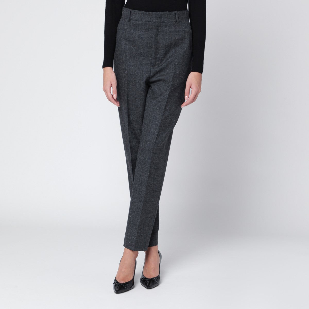 Moschino Grey wool trousers Moschino