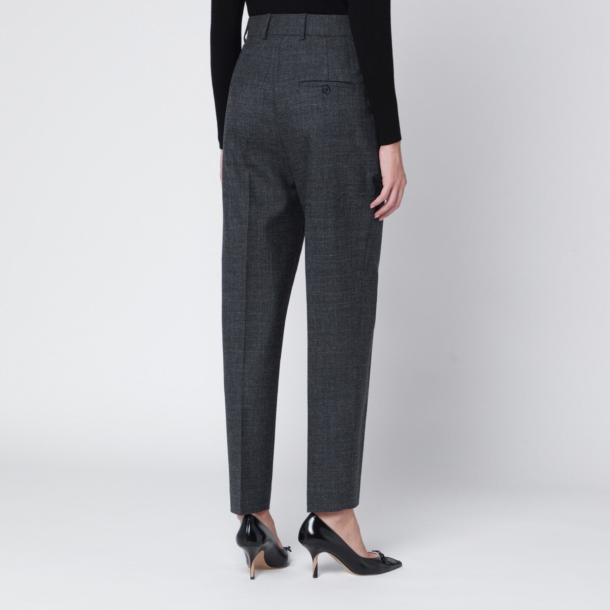 Moschino Grey wool trousers Moschino