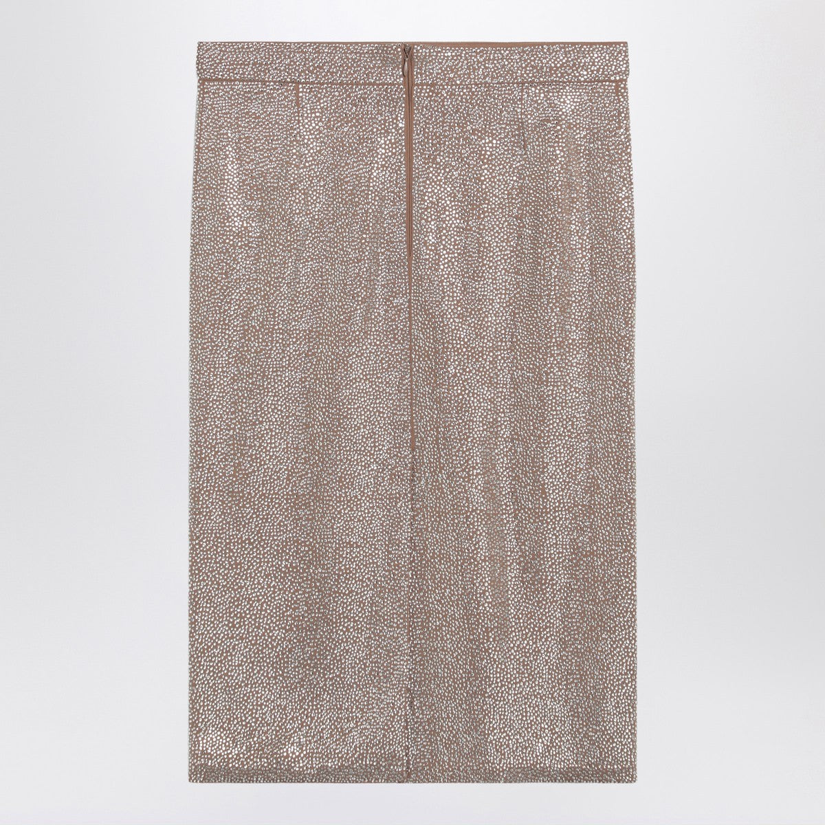Giuseppe di Morabito Midi skirt with silver rhinestones Giuseppe Di Morabito