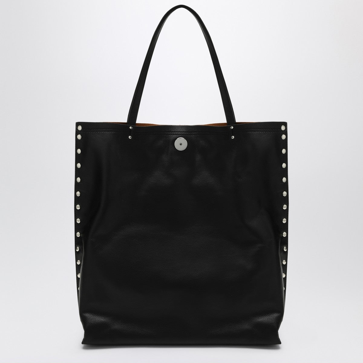Zanellato Medium tote bag A'' Spasso black in leather Zanellato