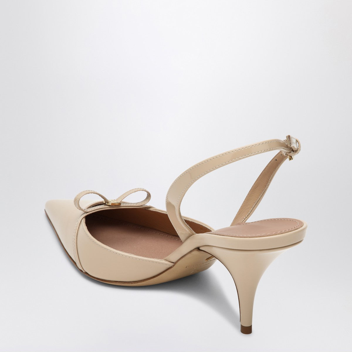 Ferragamo Powdery slingback with mini bow Ferragamo
