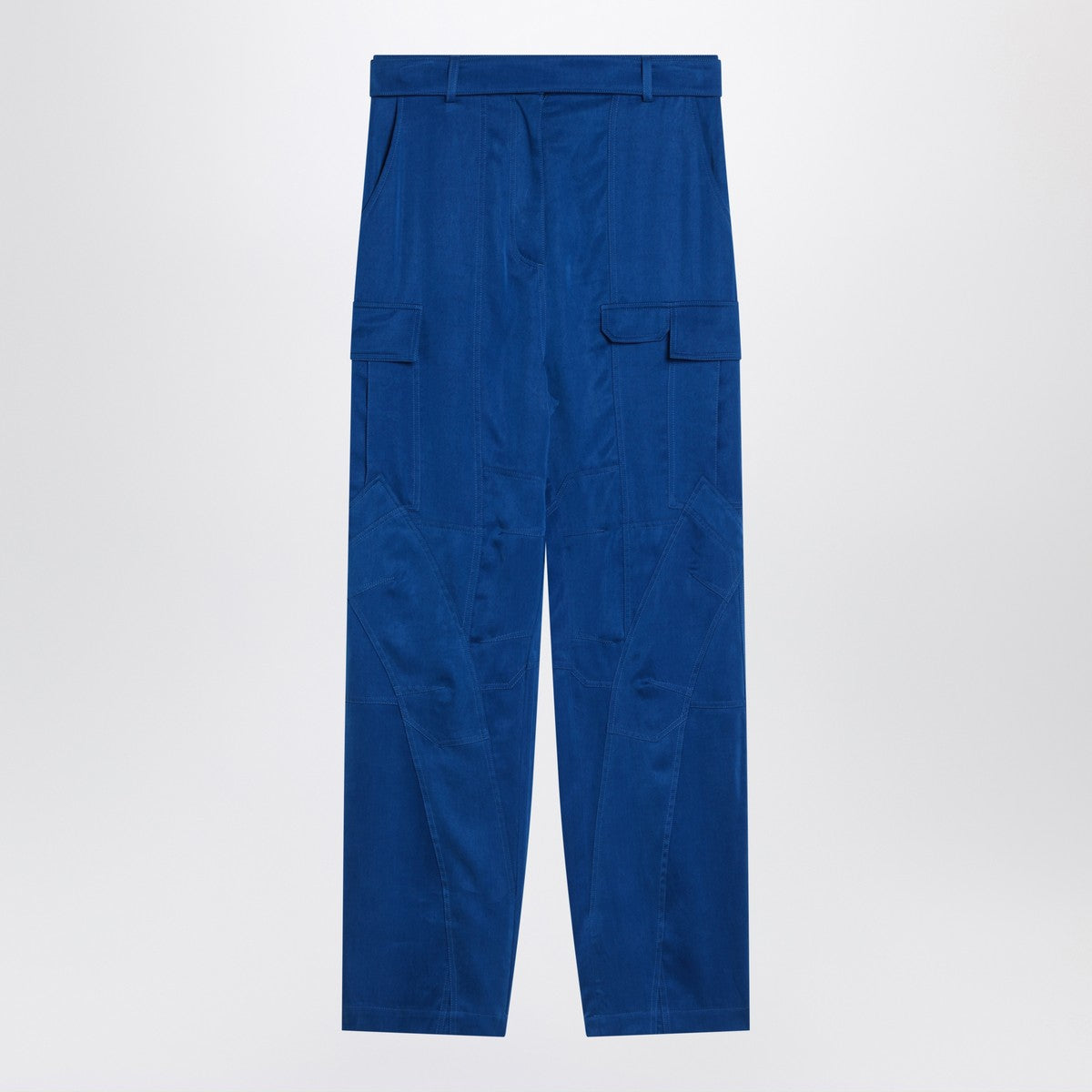 Ferragamo Electric blue cargo trousers Ferragamo
