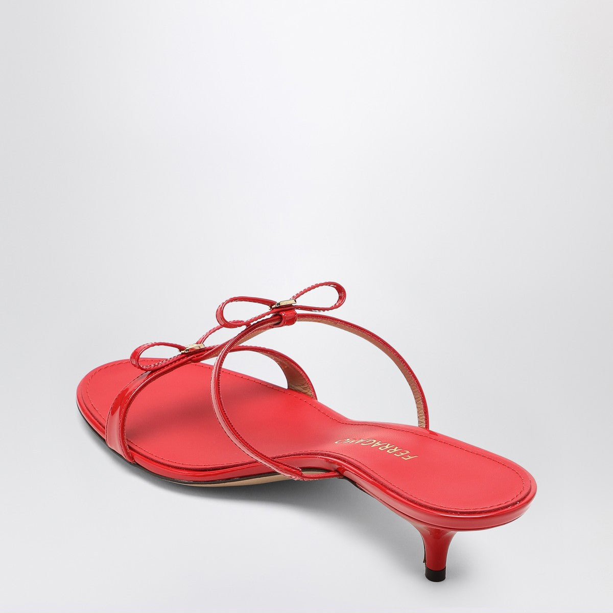 Ferragamo Flame red Mini Bow sandals Ferragamo