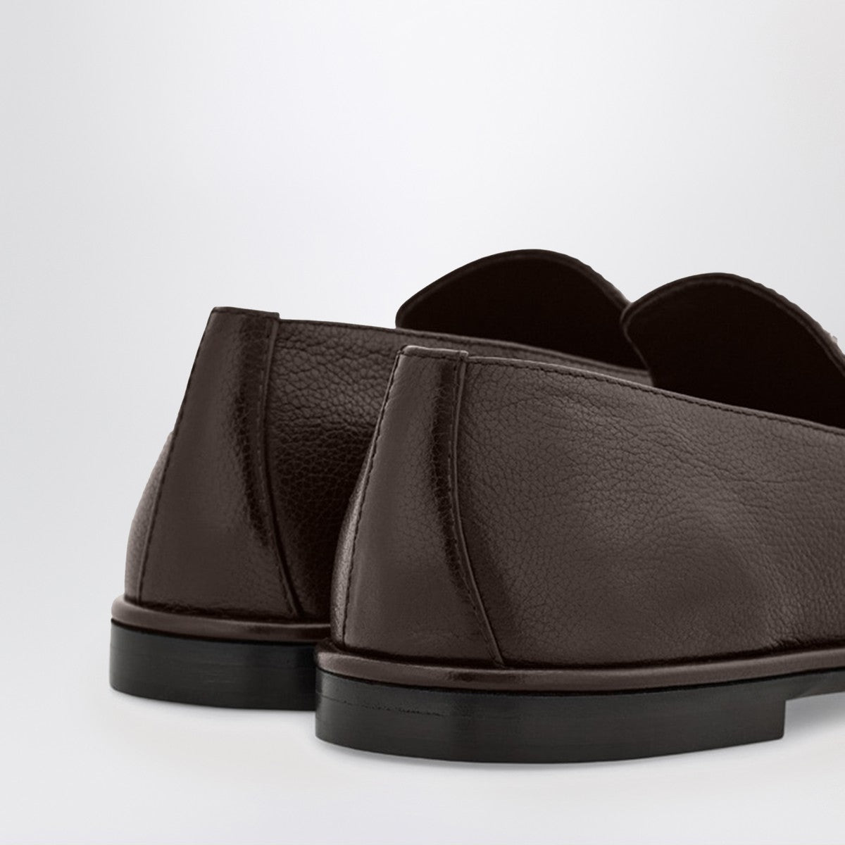Ferragamo Dark brown leather loafer Ferragamo