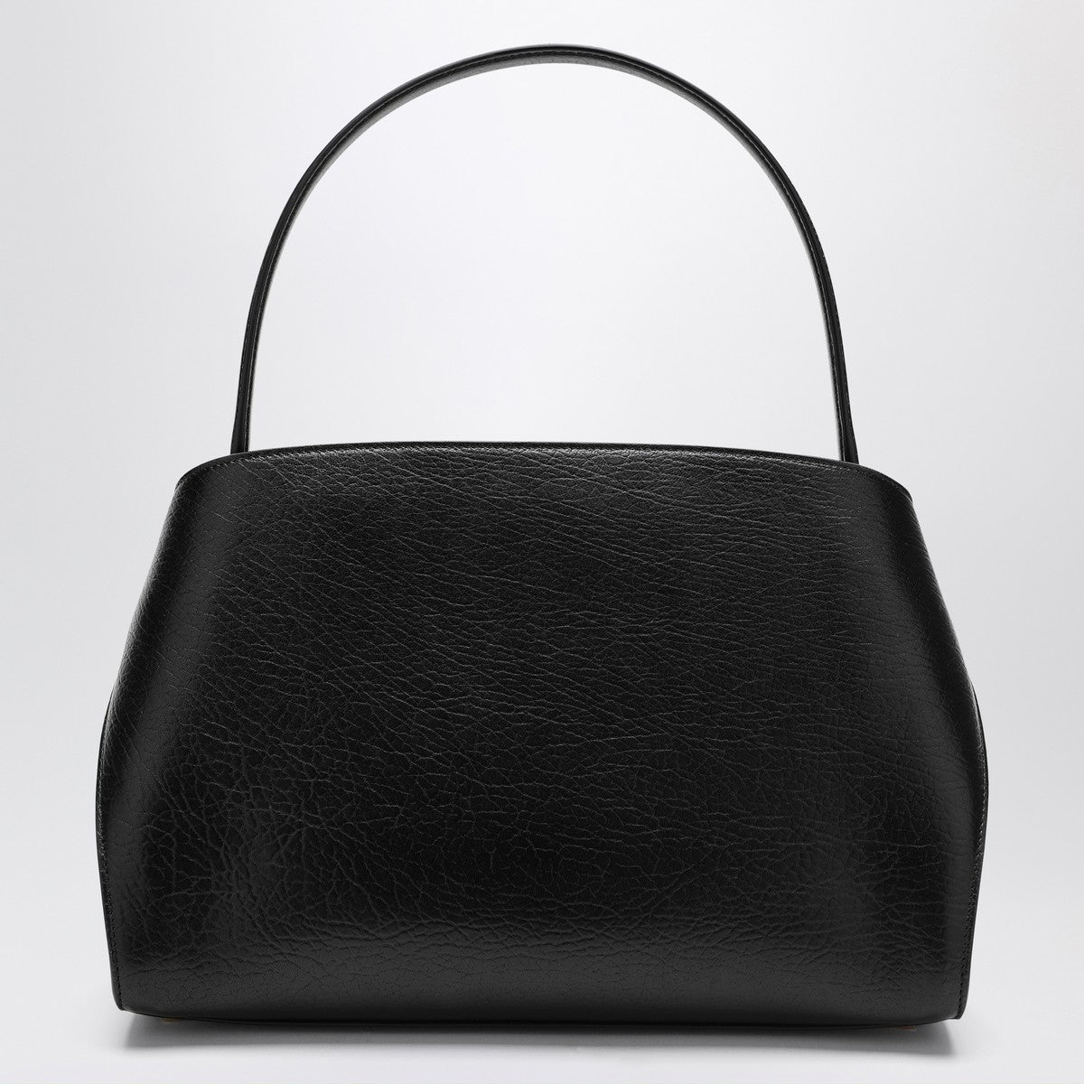 Ferragamo Black/ brown leather Hug M handbag Ferragamo