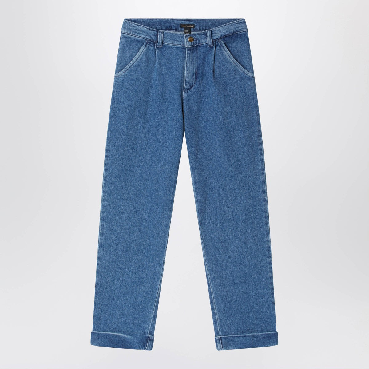 Mini Rodini Blue jeans in organic denim Mini Rodini
