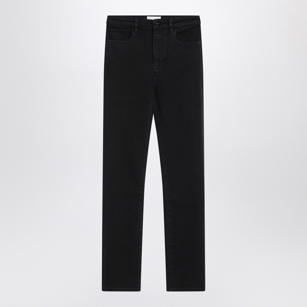 Frame Black straight-leg jeans The Pencil Frame