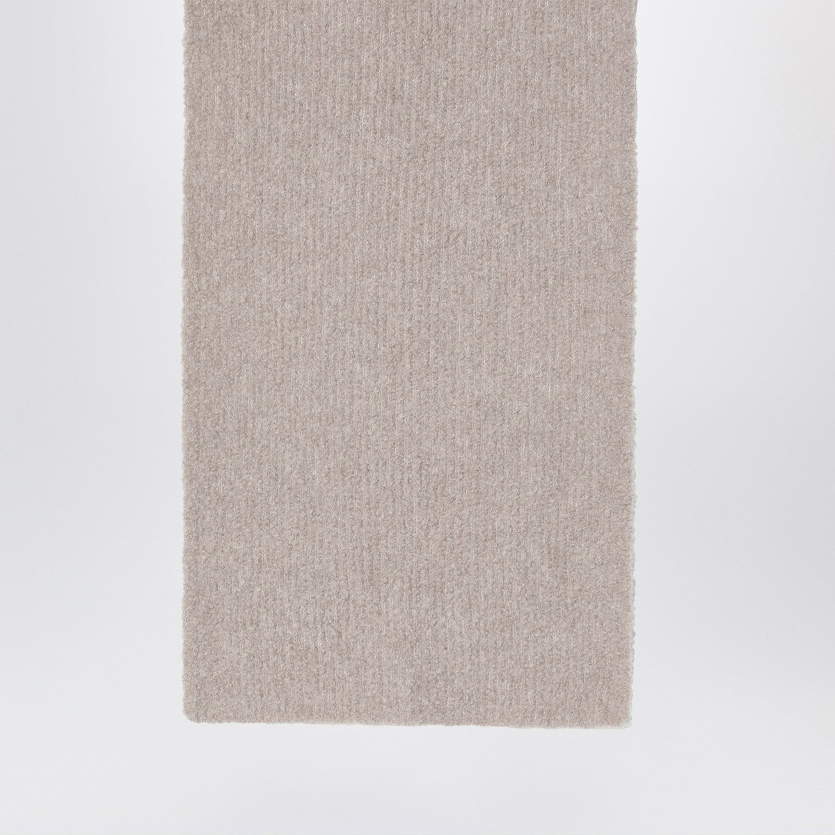 The Row Beige Luthgard scarf in cashmere and silk blend The Row