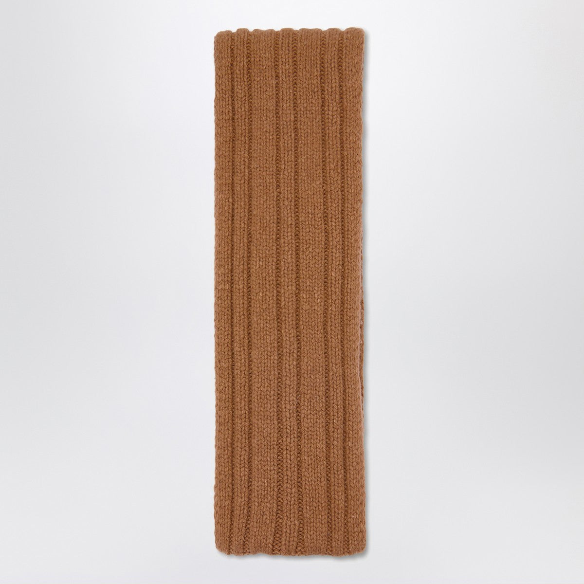 The Row Amios scarf in brown wool The Row