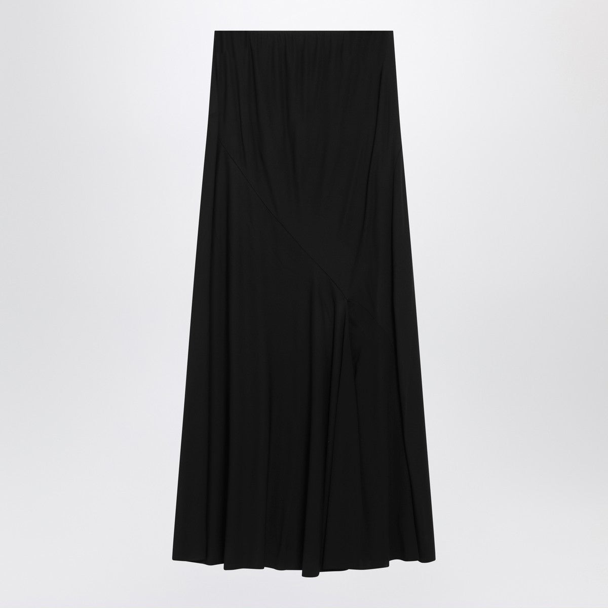 The Row Mirla skirt in black jersey