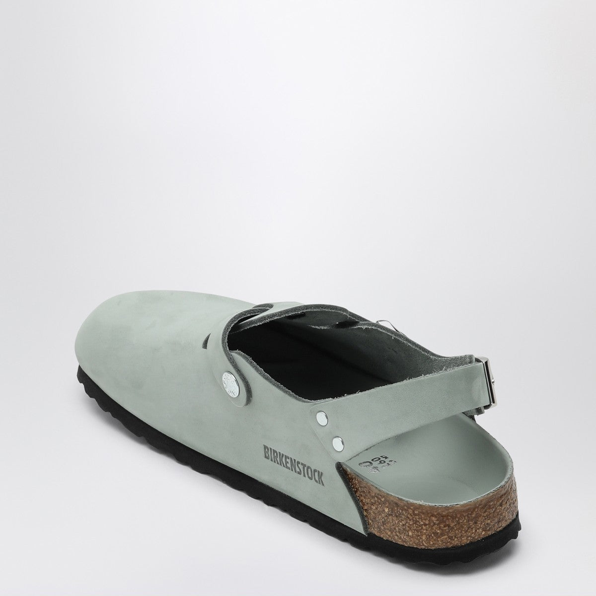 Birkenstock Sage coloured suede Tokyo slipper Birkenstock