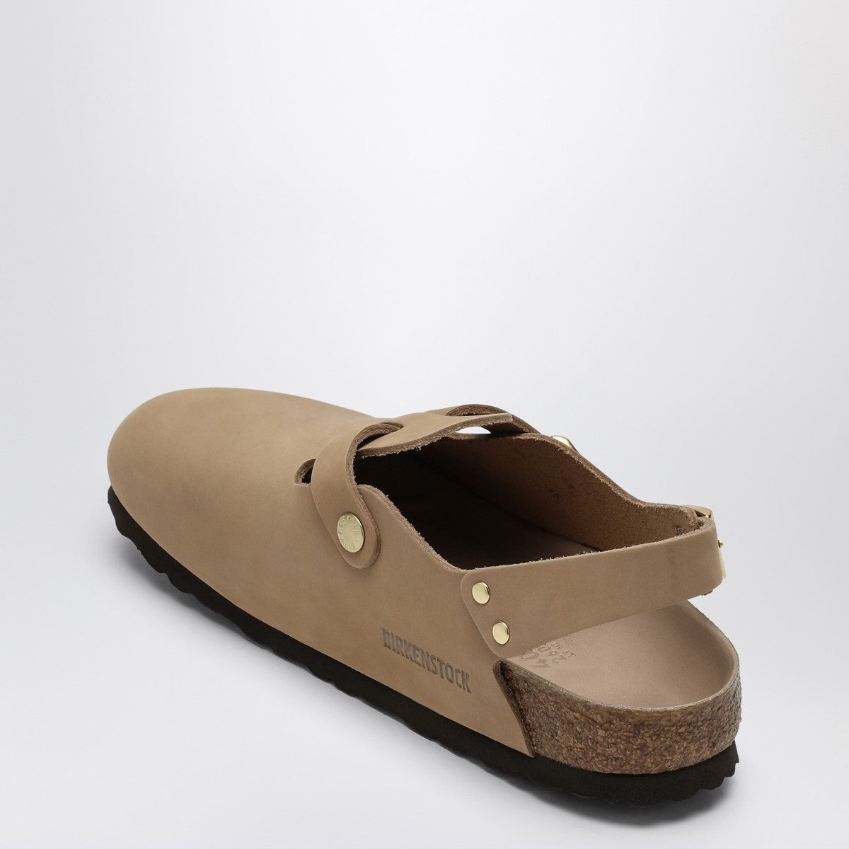 Birkenstock Sand coloured suede Tokyo slipper Birkenstock