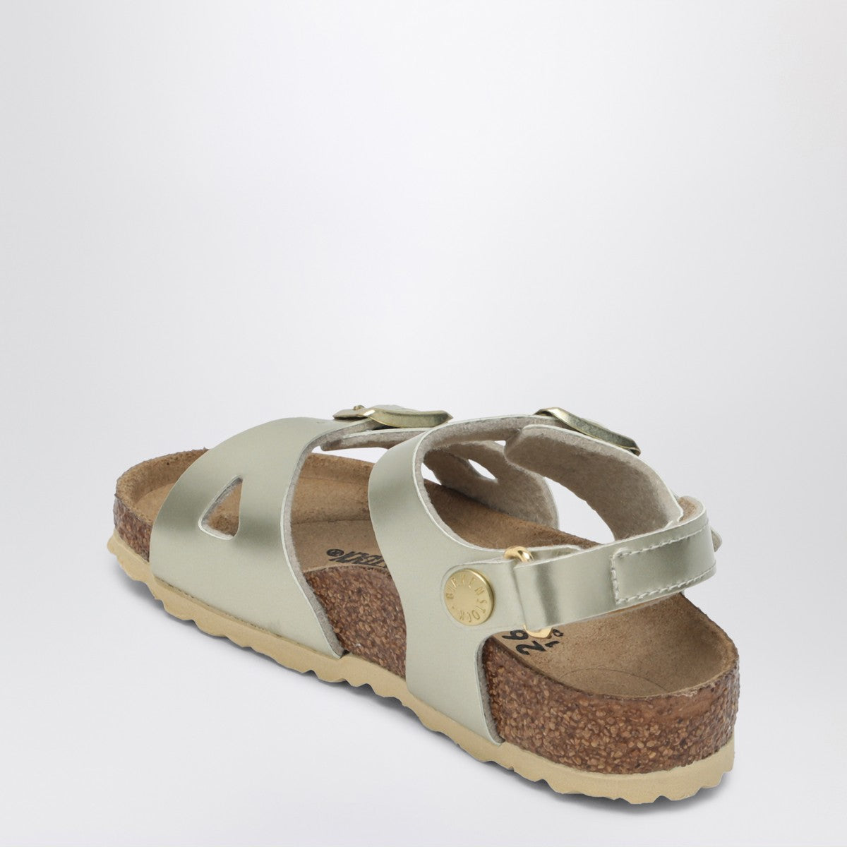 Birkenstock Rio metallic gold sandal Birkenstock