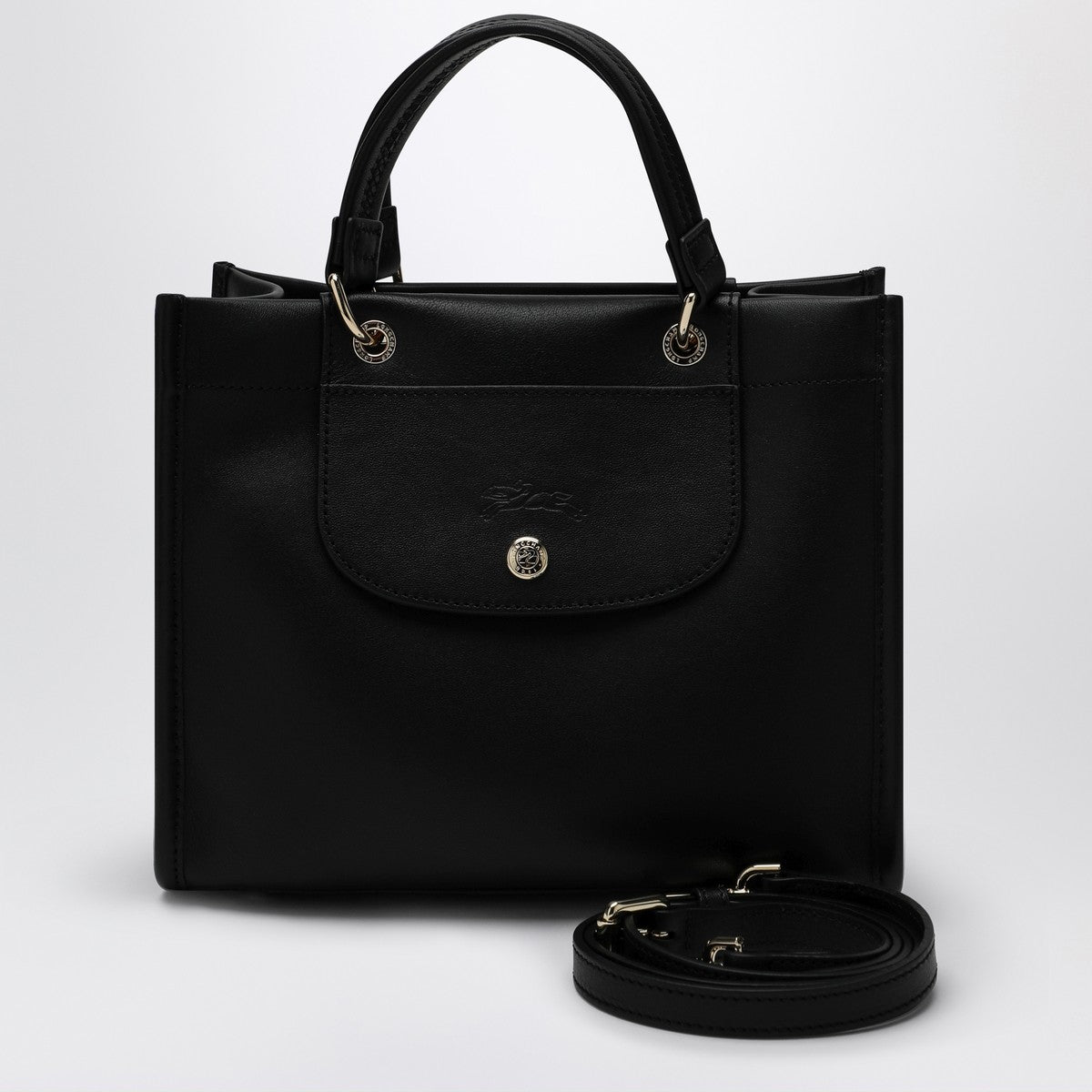 Longchamp Black Cabas S Bag with handle Longchamp