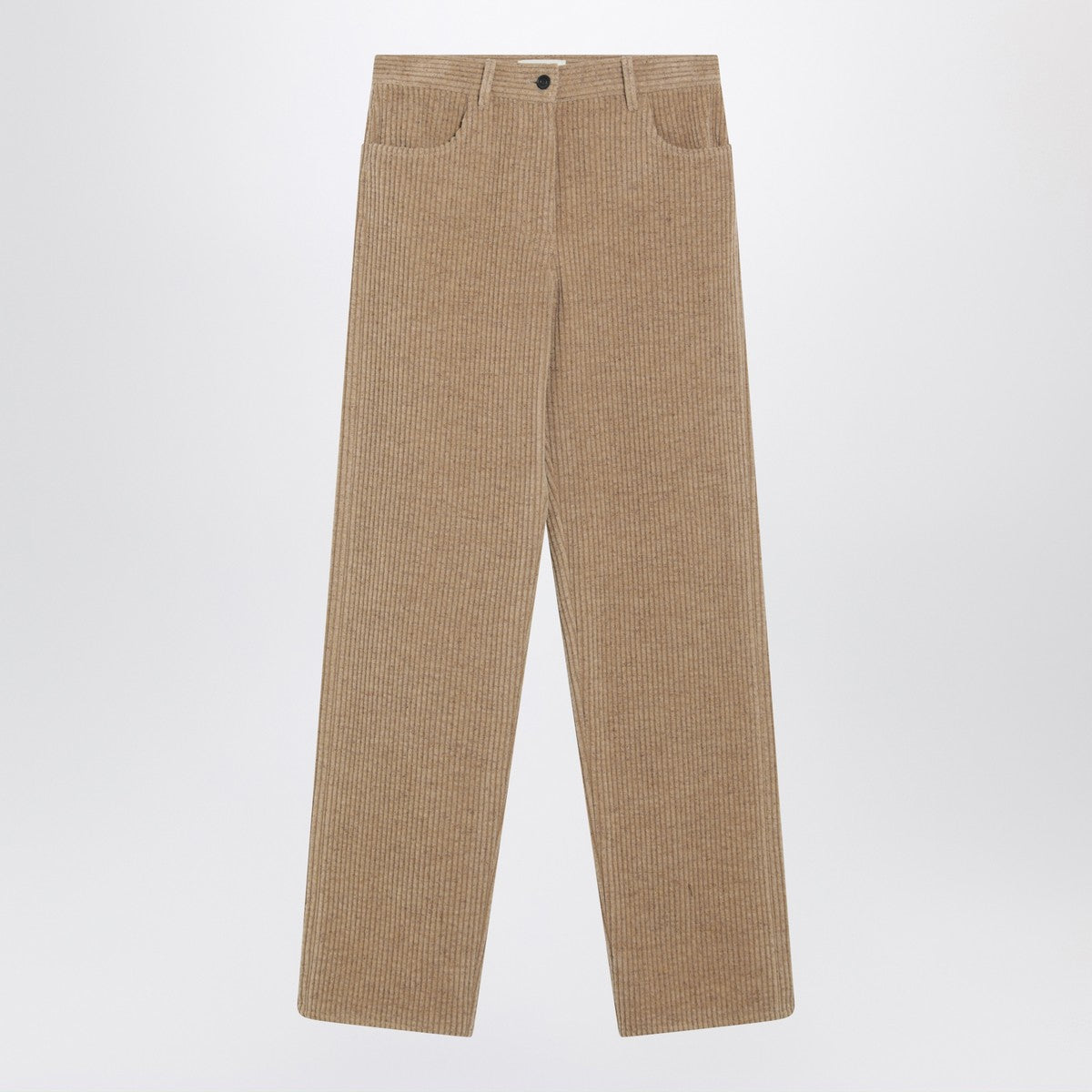 The Row Beige Clair corduroy trousers The Row