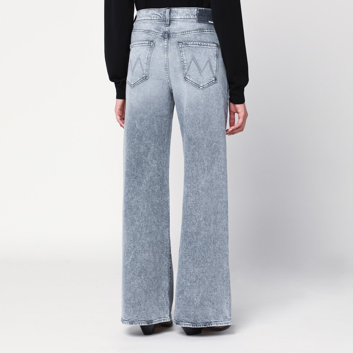 Mother The Ditcher Roller Sneak palazzo jeans Mother