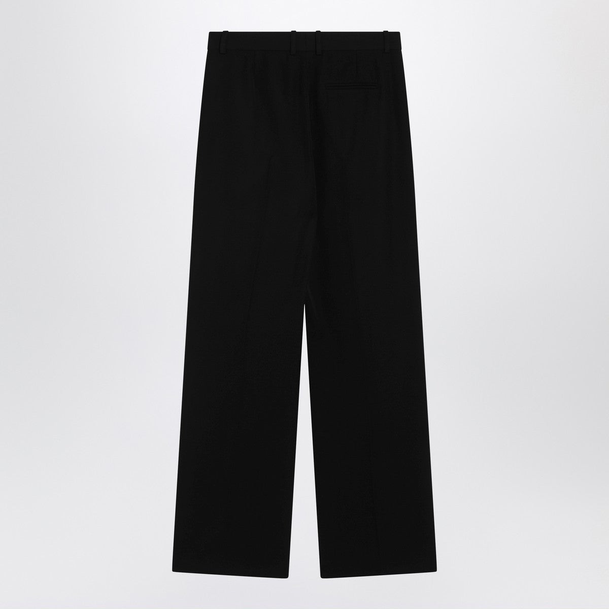 The Row Black wool trousers The Row