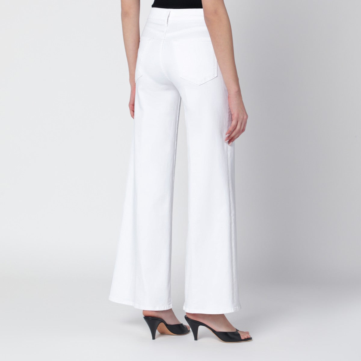 Mother White flared Fairest Of Them All jeans Mother