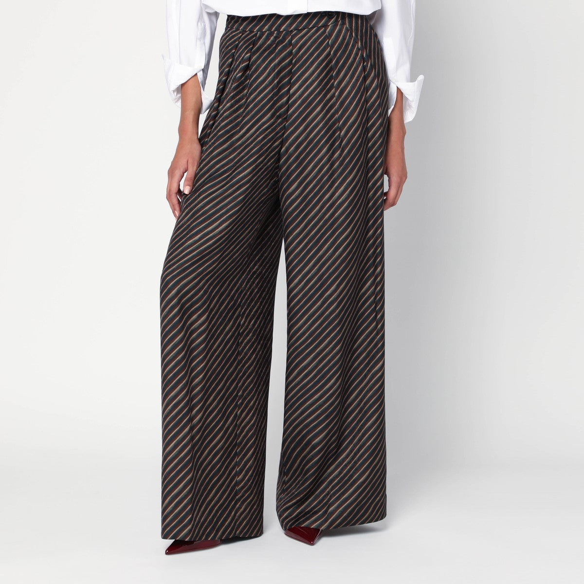 Dries Van Noten Palazzo pants with a pattern Dries Van Noten