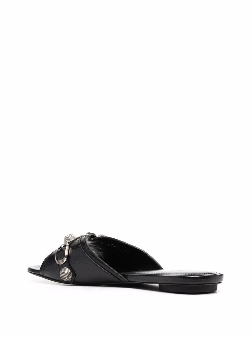 Balenciaga Cagole leather sandals Balenciaga