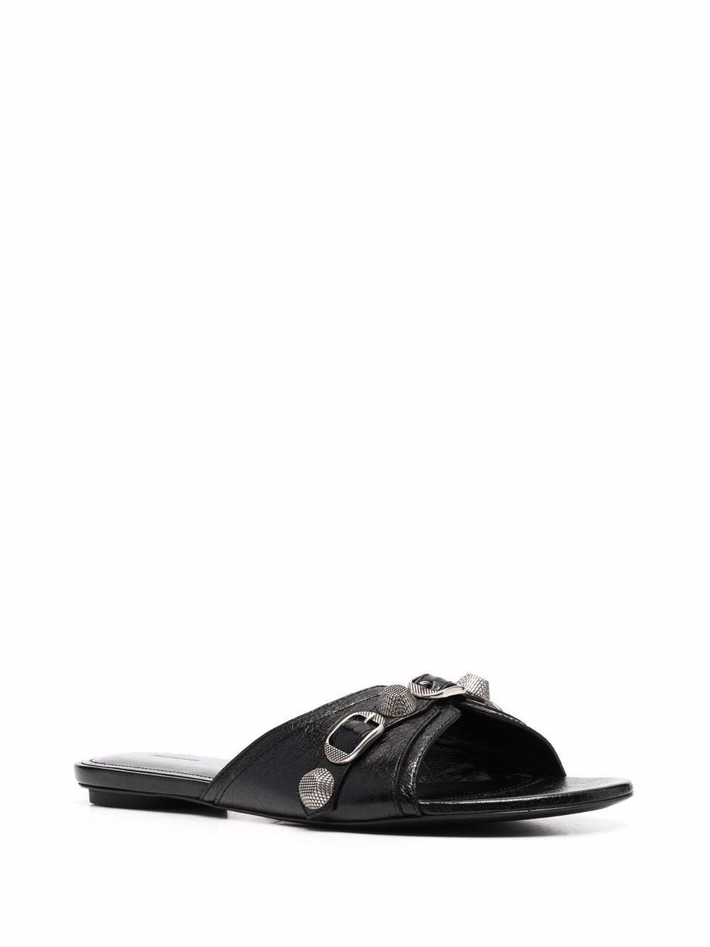 Balenciaga Cagole leather sandals Balenciaga