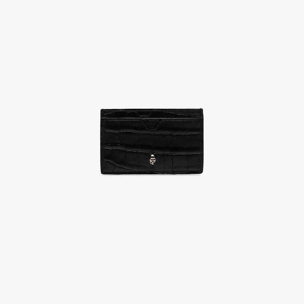 Alexander McQueen Wallets Black Alexander Mcqueen