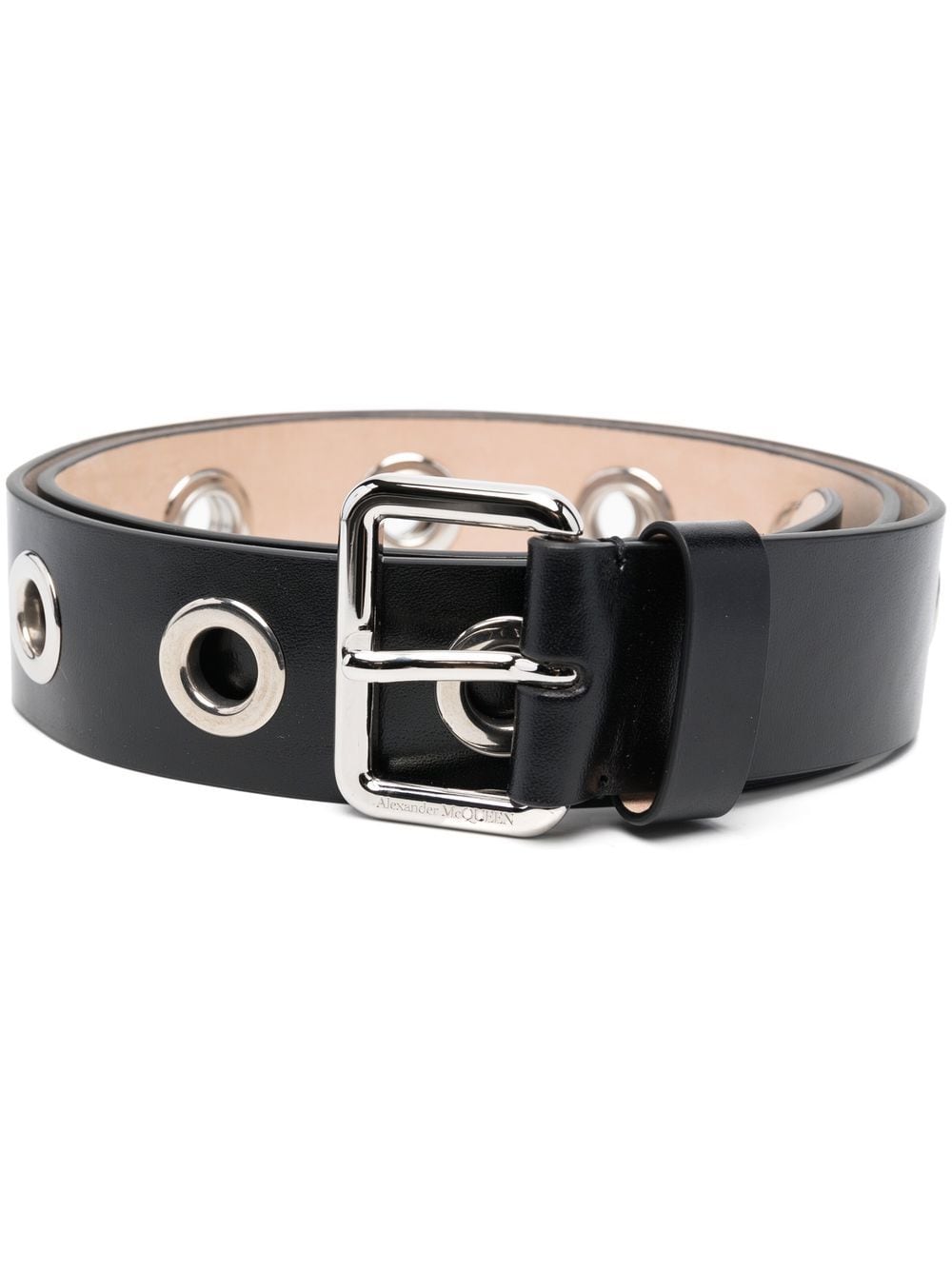 Alexander McQueen Eyelets leather belt Alexander McQueen