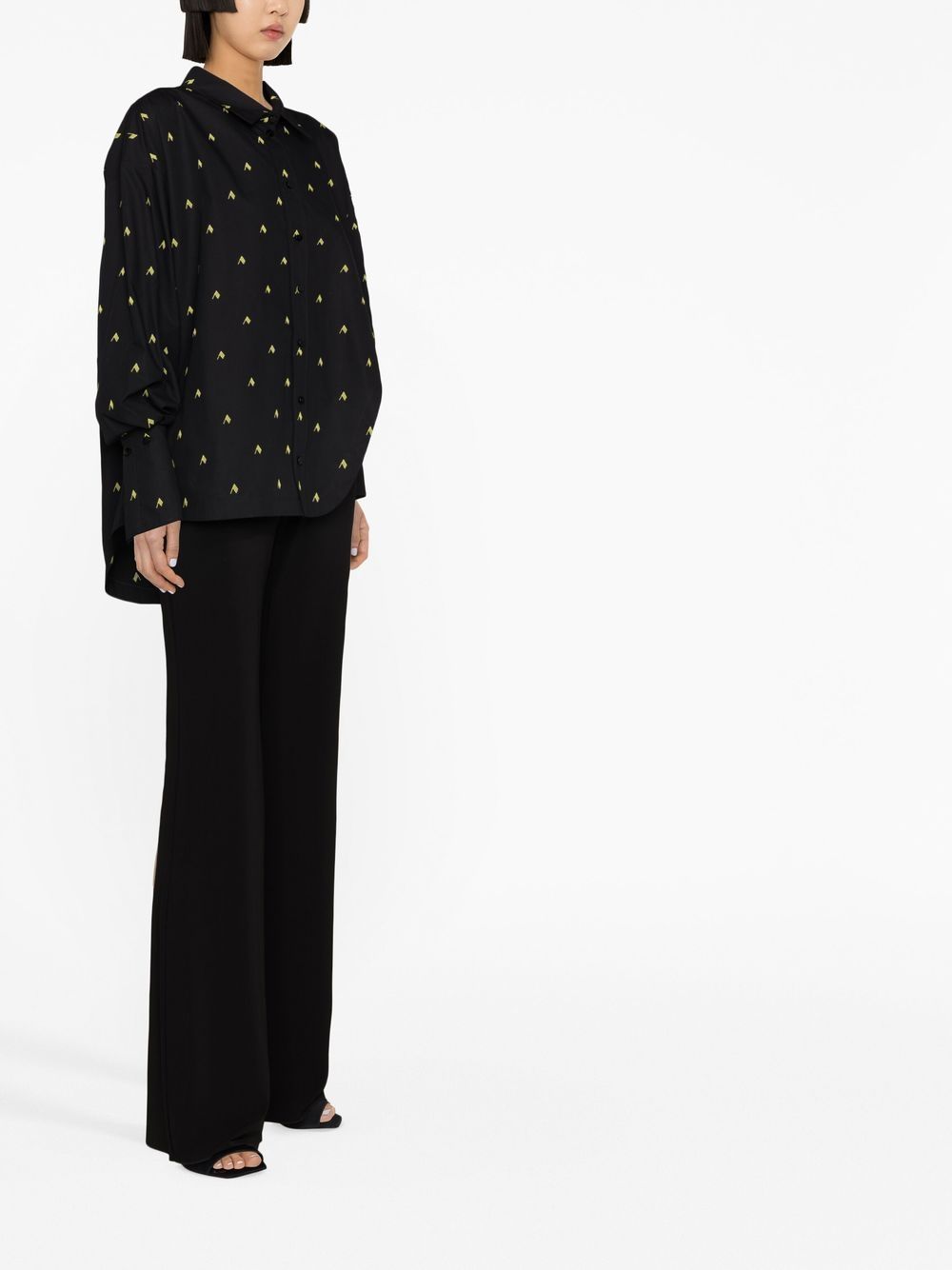 The Attico Shirts Black The Attico