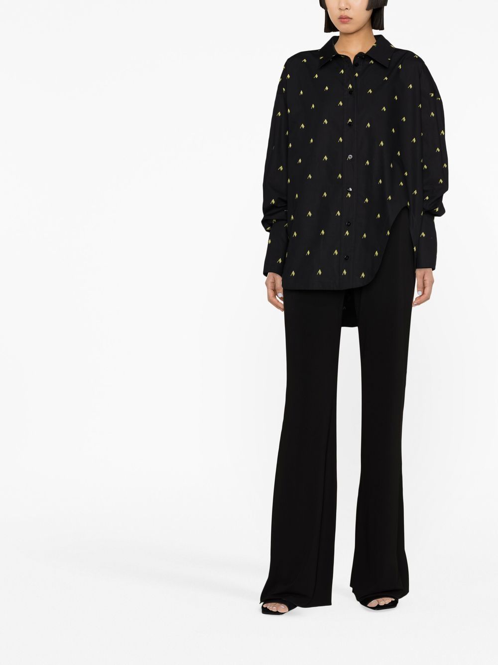 The Attico Shirts Black The Attico