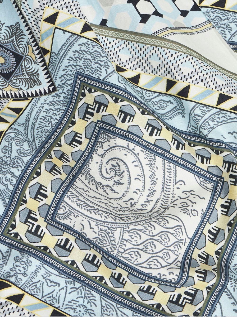 Etro Mix-print belted dress Etro