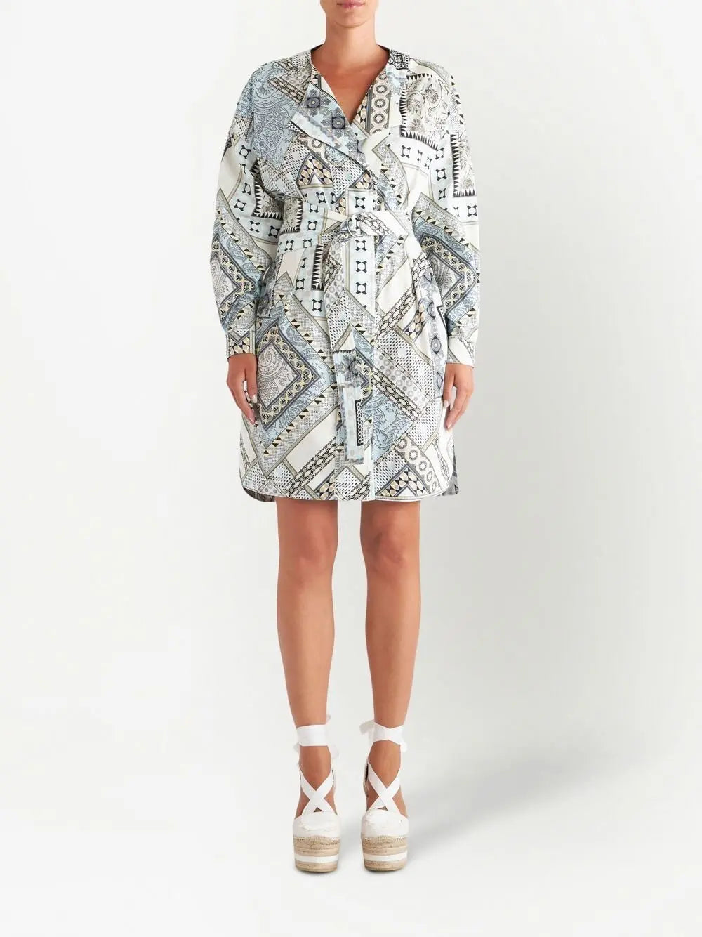 Etro Dresses Clear Blue Etro