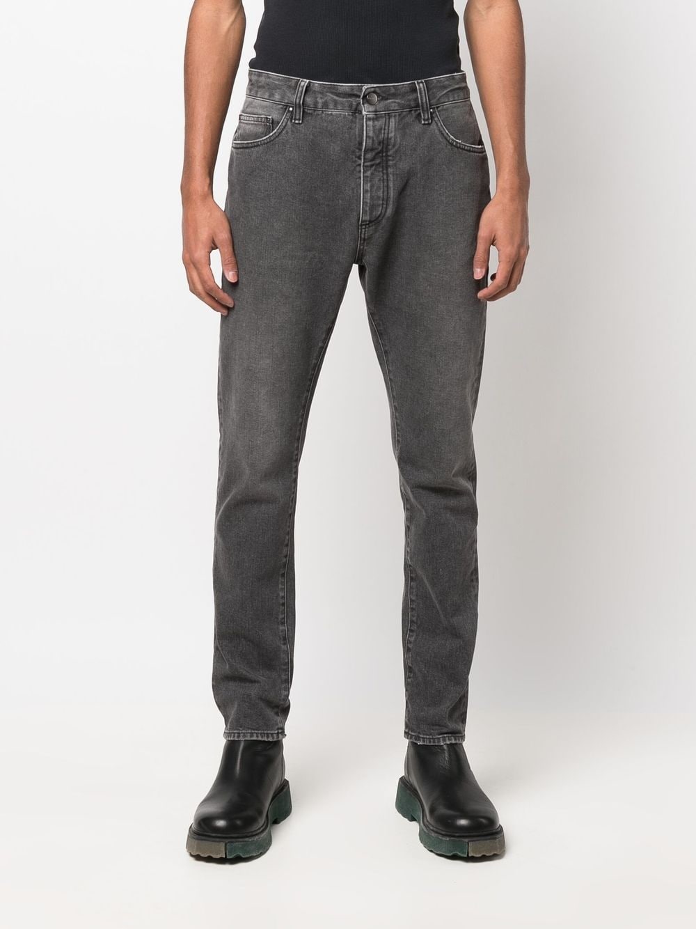 Palm Angels Jeans Black Palm Angels