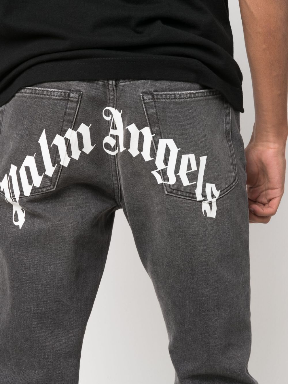 Palm Angels Jeans Black Palm Angels