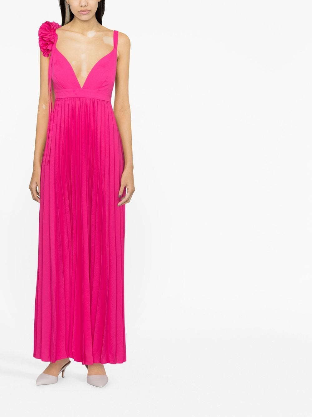 Parosh Palmer pleated maxi dress Parosh