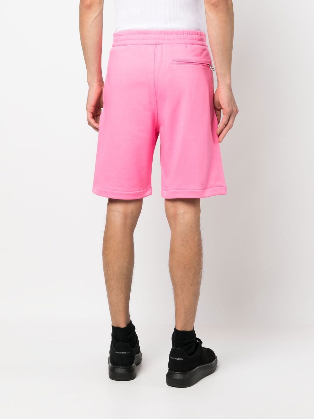 Alexander McQueen Graffiti-print Track Shorts Alexander Mcqueen