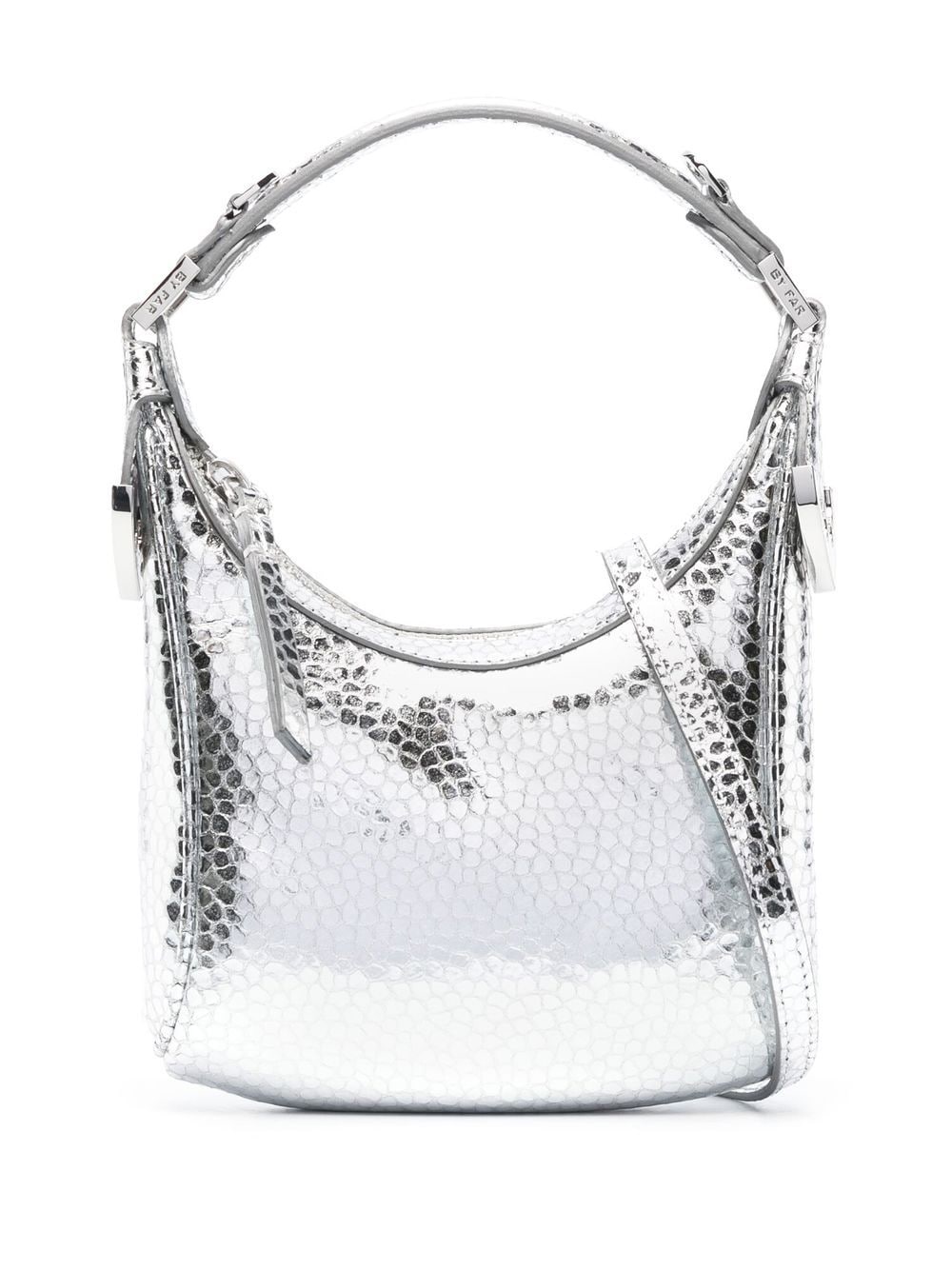 By Far Pre Cosmo metallic top-handle bag By Far Pre
