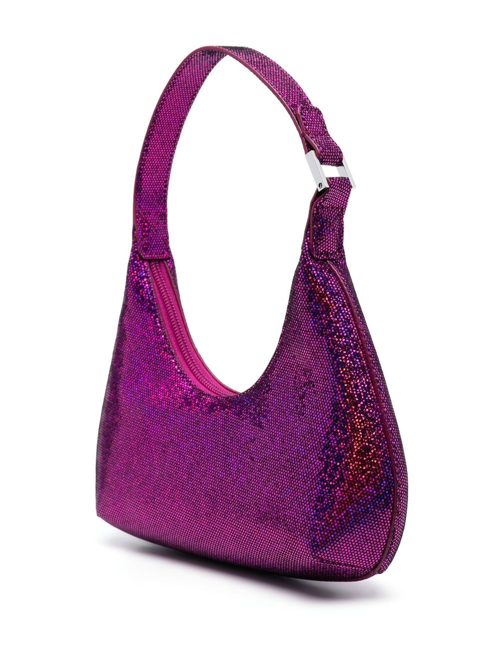 By Far Pre By Far glitter-detail shoulder bag By Far Pre