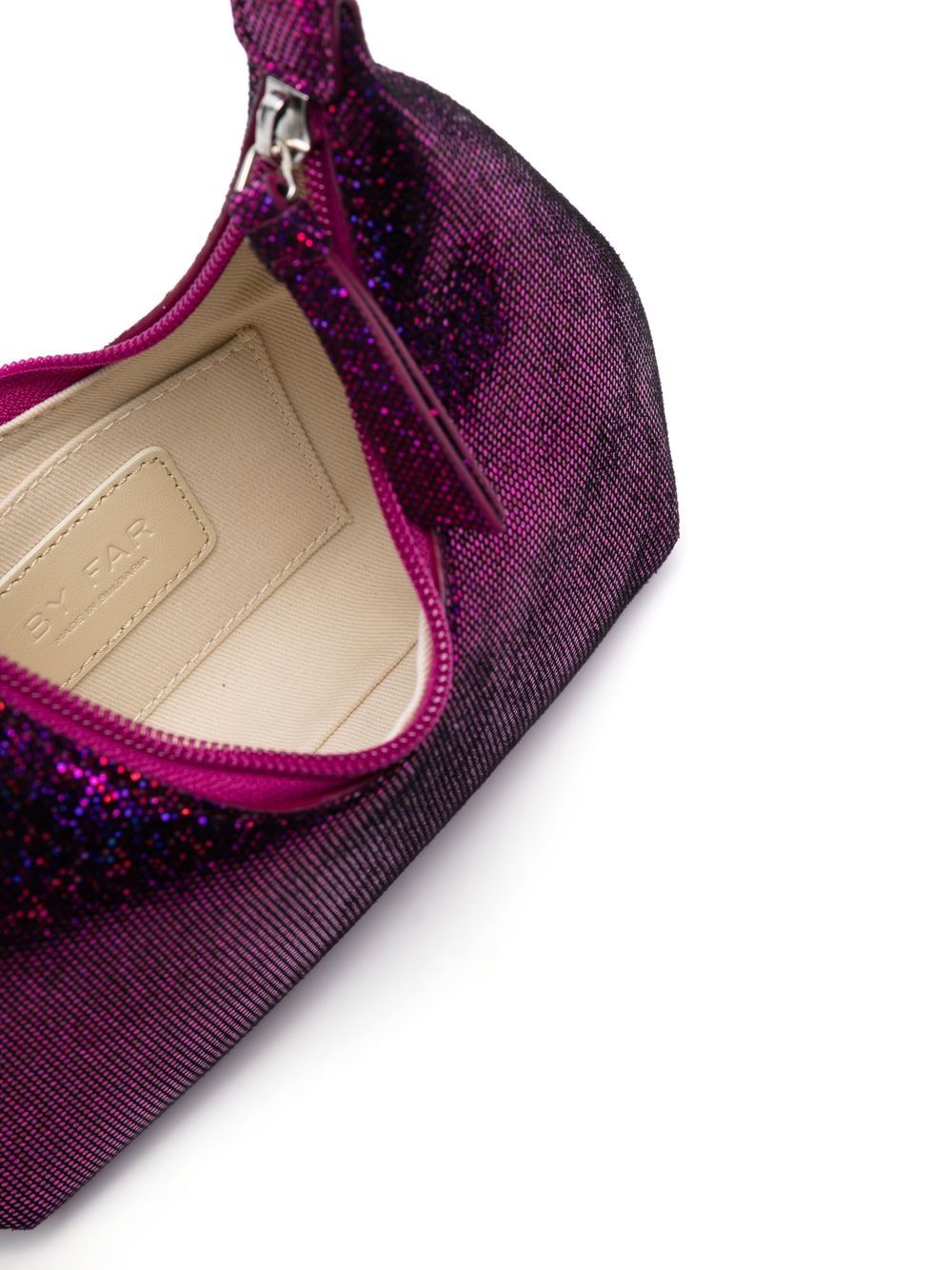 By Far Pre By Far glitter-detail shoulder bag By Far Pre