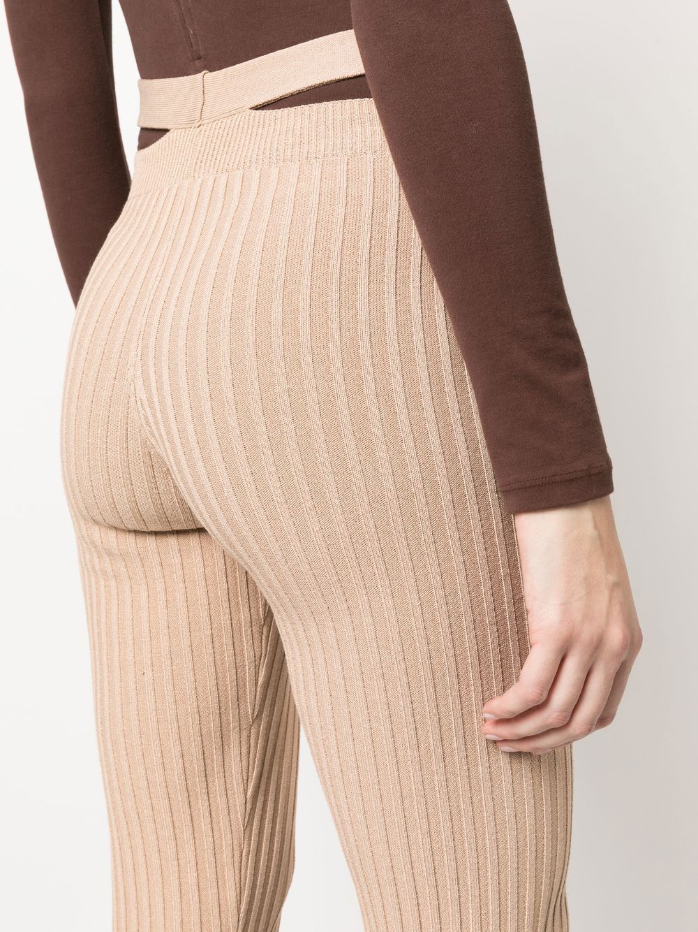 ANDREĀDAMO Andrea Adamo Trousers Brown ANDREĀDAMO