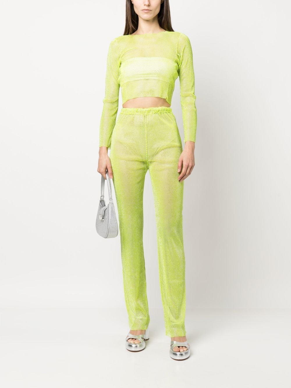 SANTA BRAND Top Green Santa Brand