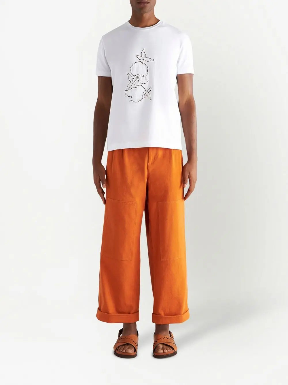 Etro Trousers Red Etro