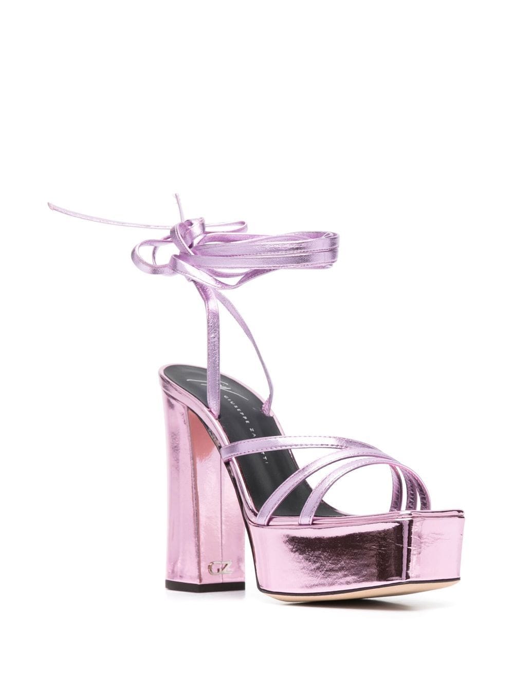 Giuseppe Zanotti Metallic 125mm platform sandals Giuseppe Zanotti
