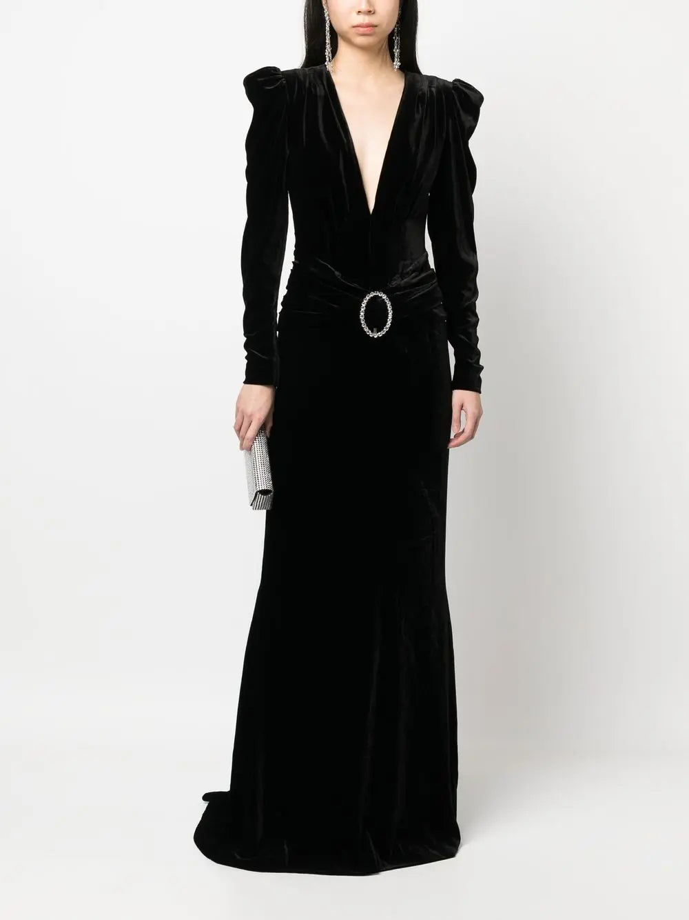 Alessandra Rich Dresses Black Alessandra Rich