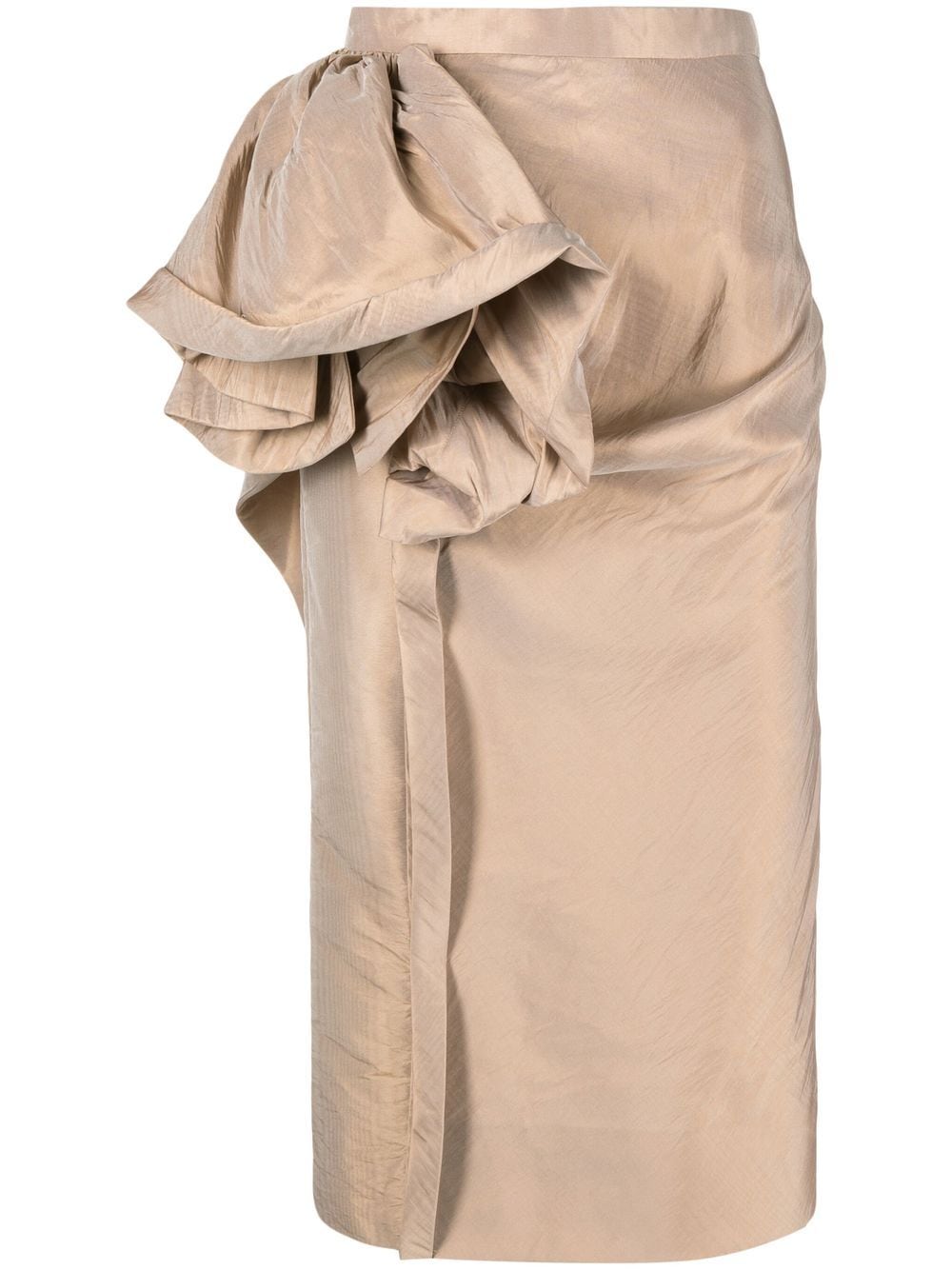 Maison Margiela Midi skirt with ruffles Maison Margiela