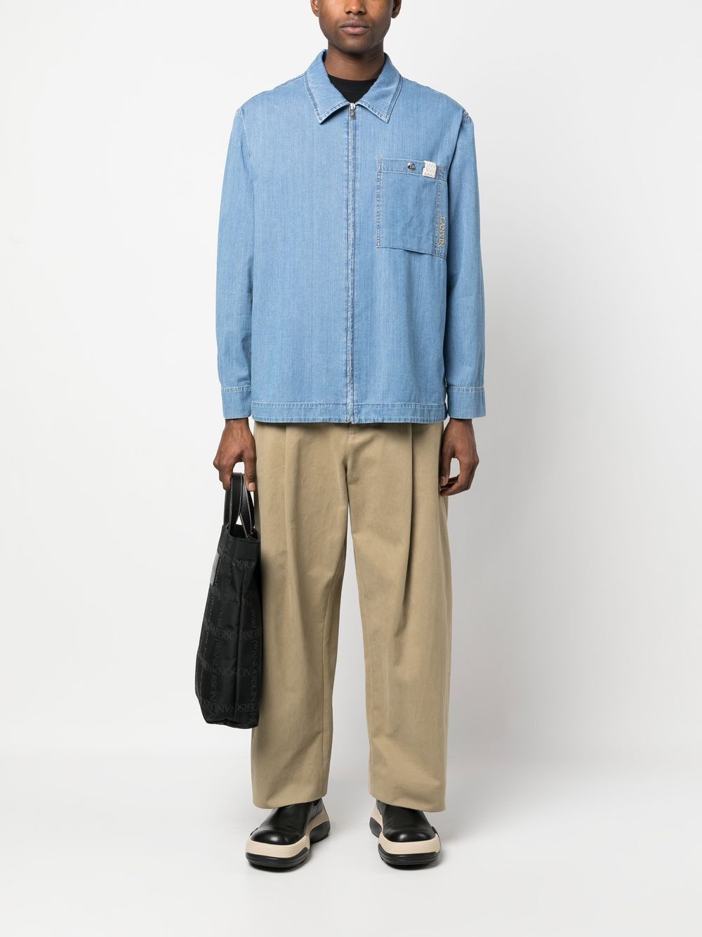 Lanvin Shirts Clear Blue Lanvin